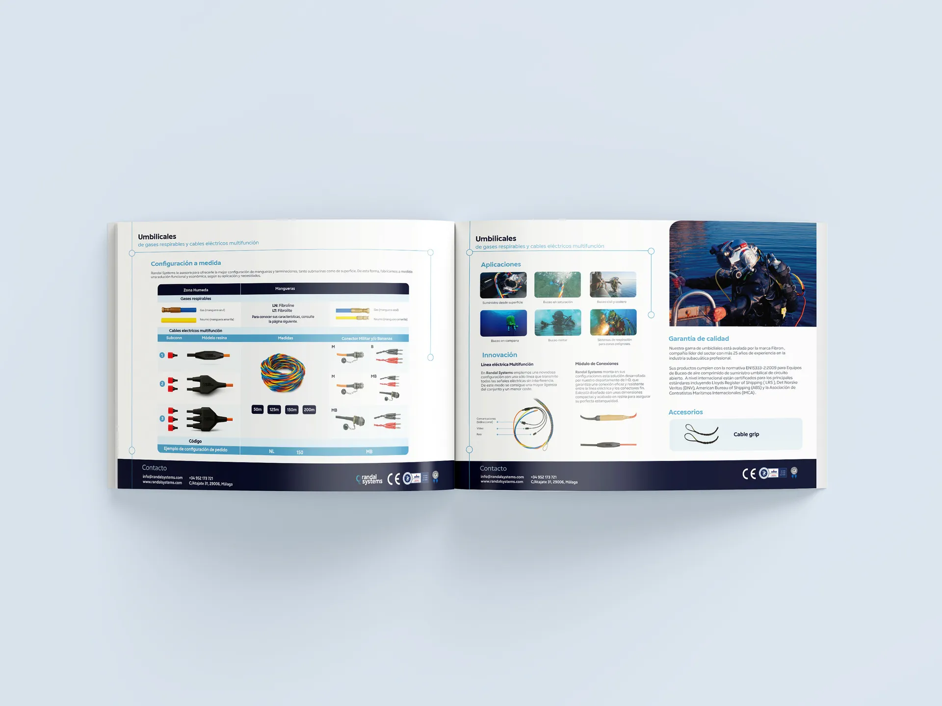 Randal Systems — Brochure interior