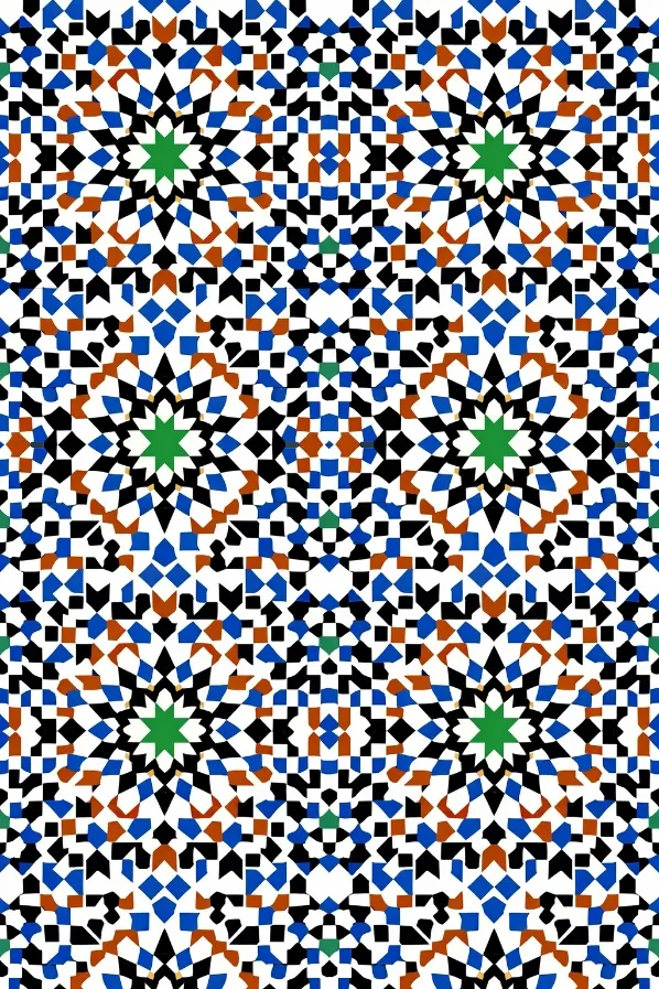 Pattern inspired by Morocco
